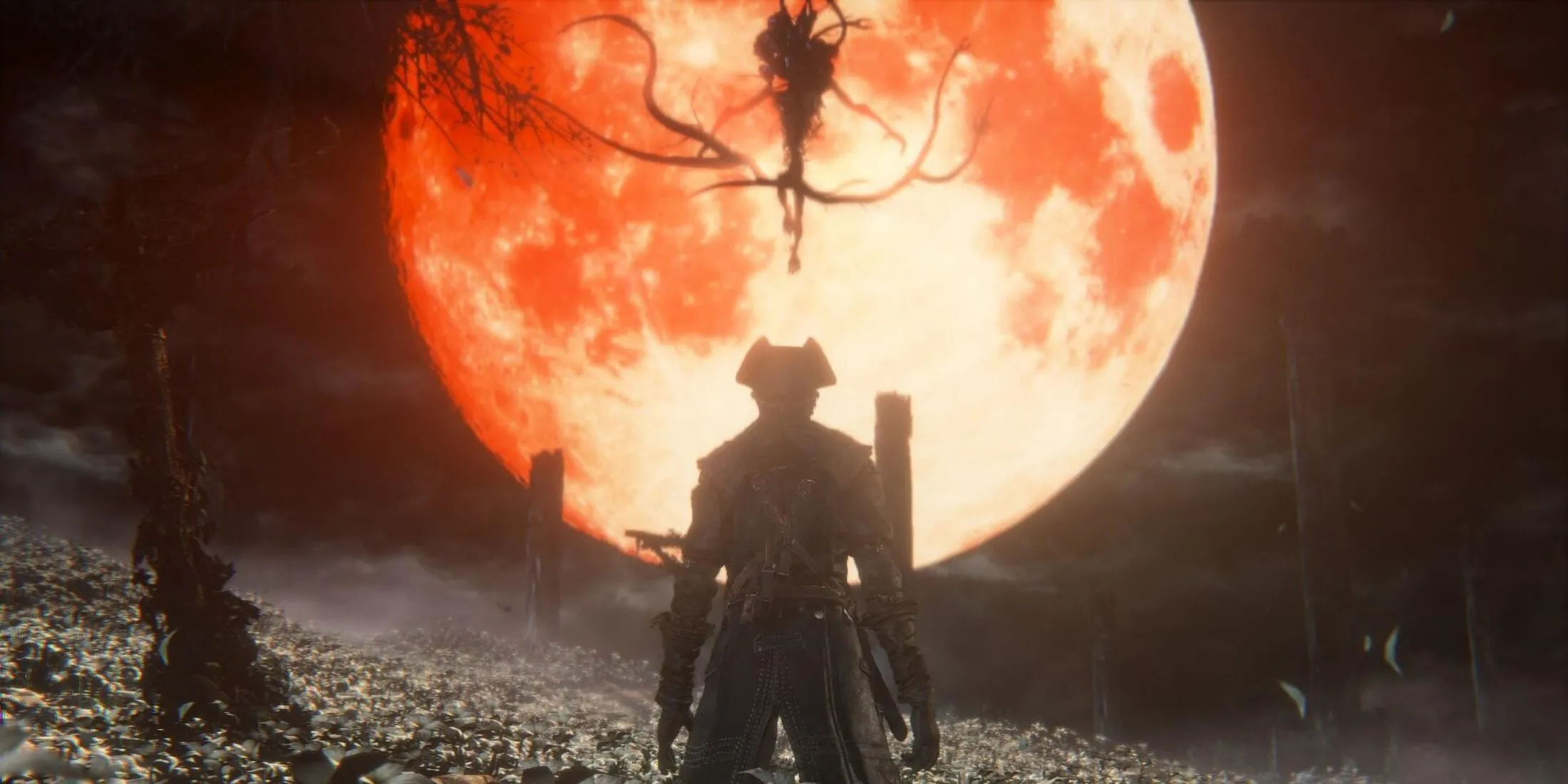 Ác thần Moon Presence trong Bloodborne, một trong những trận đấu boss cuối game đáng nhớ