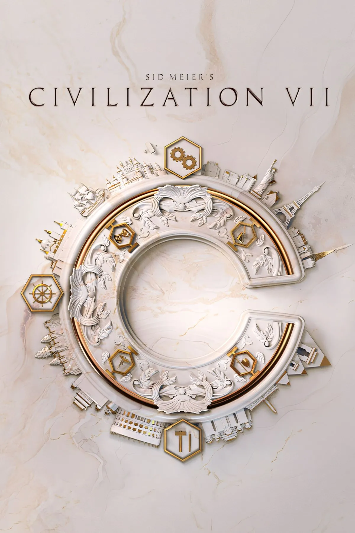 Ảnh bìa game Civilization VII của Sid Meier