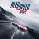 Ảnh bìa game Need for Speed Rivals thể hiện xe đua và cảnh sát đang rượt đuổi nhau trên đường, minh họa lối chơi tốc độ và đối đầu đặc trưng.