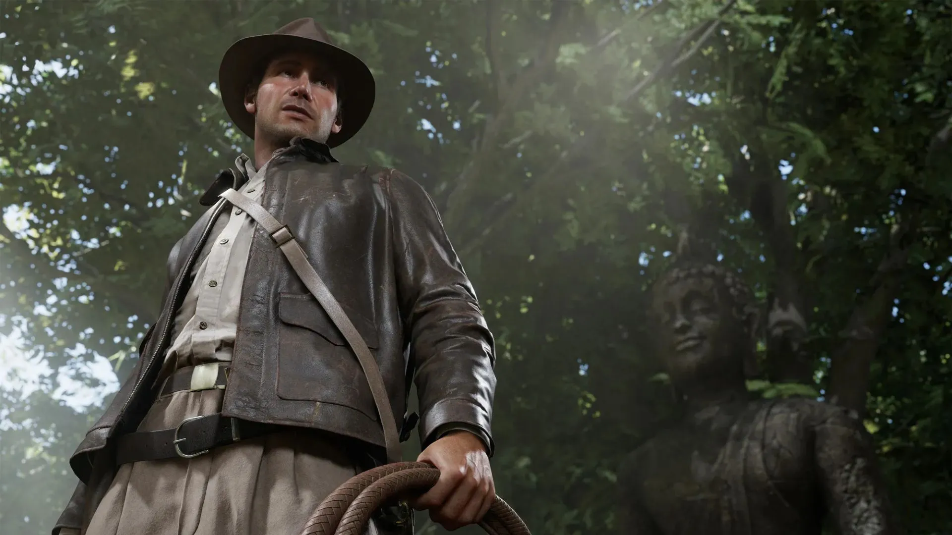 Ảnh chụp màn hình game Indiana Jones and the Great Circle, đại diện cho những tựa game có thể được phân tích thành công qua các nguồn dữ liệu chuyên sâu.