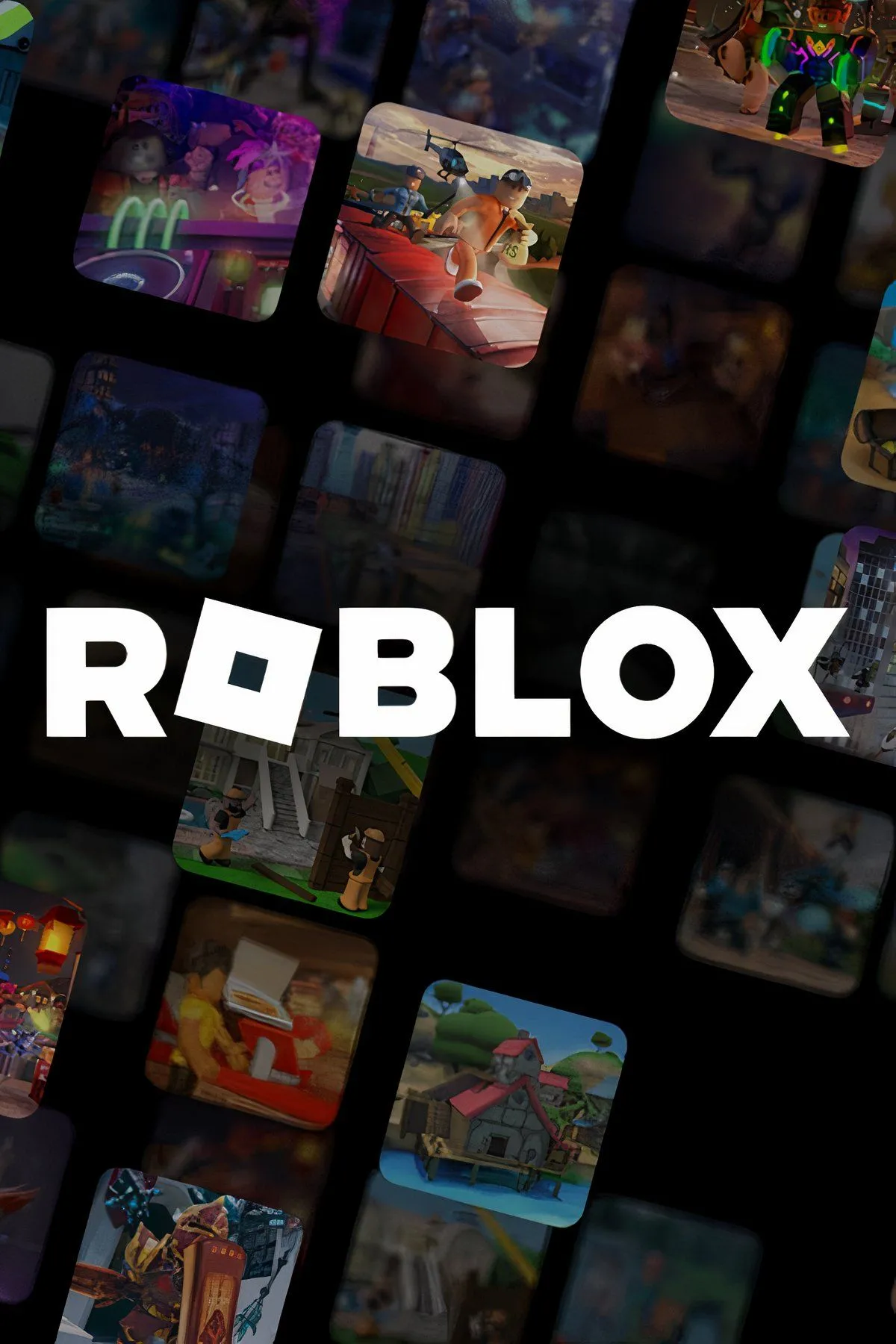 Ảnh chụp màn hình game Roblox, thể hiện sự đa dạng của các tựa game nhỏ
