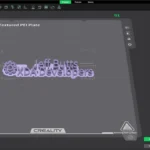 Bảng tên để bàn được in 3D với chữ nổi rõ ràng