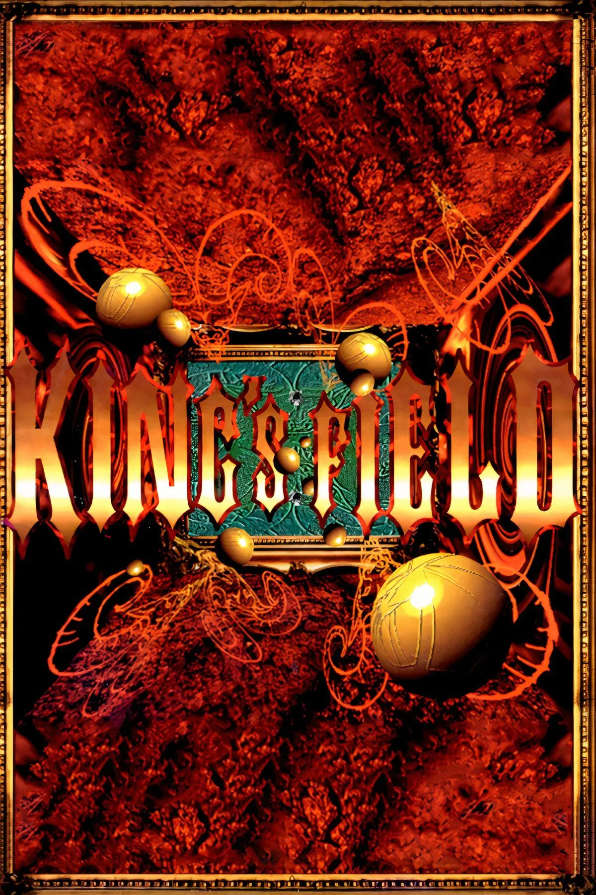 Bìa game King's Field trên PlayStation 1, tựa game RPG đầu tiên của FromSoftware