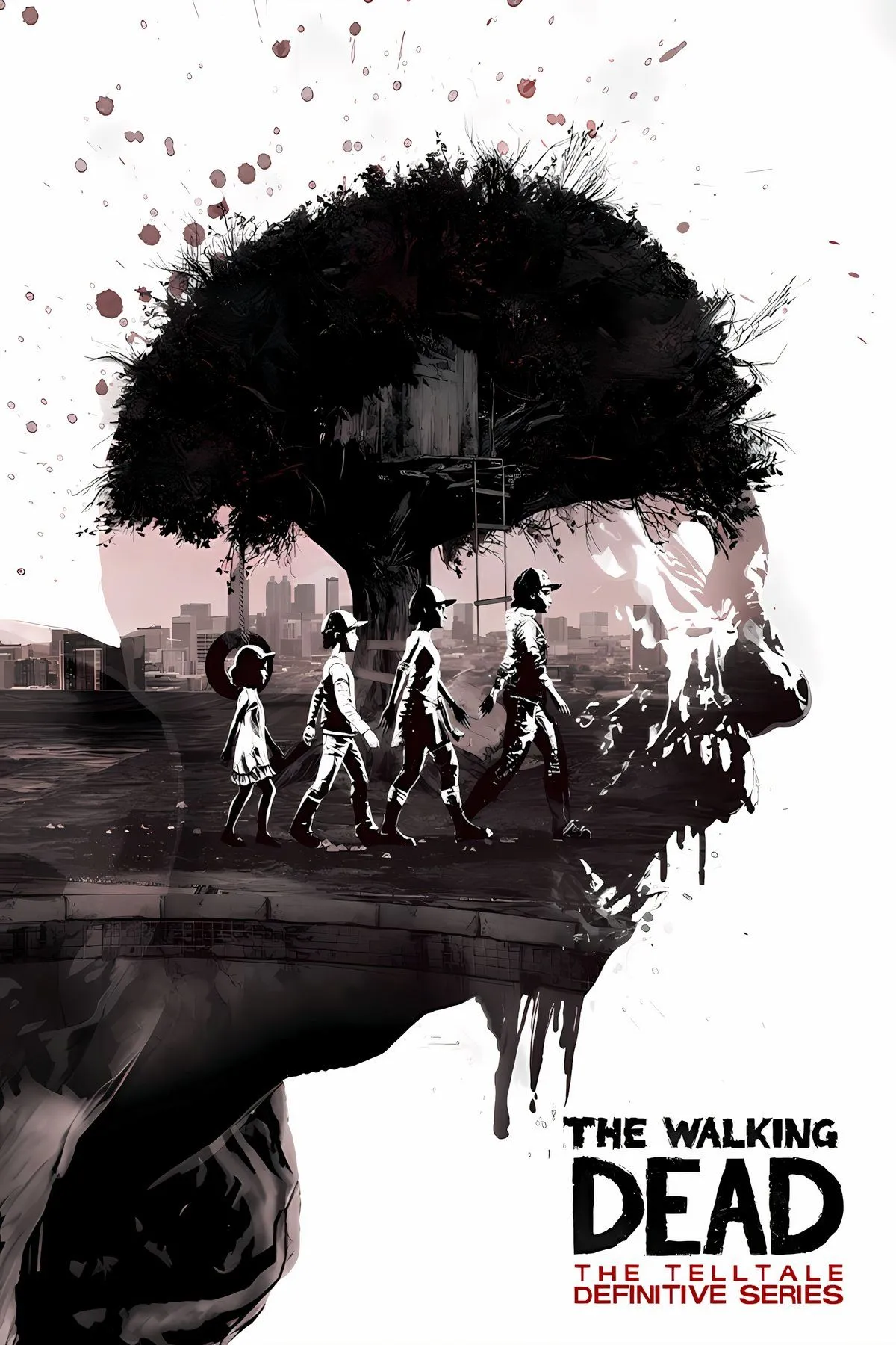 Bìa game The Walking Dead: The Telltale Definitive Series, bộ sưu tập trọn vẹn