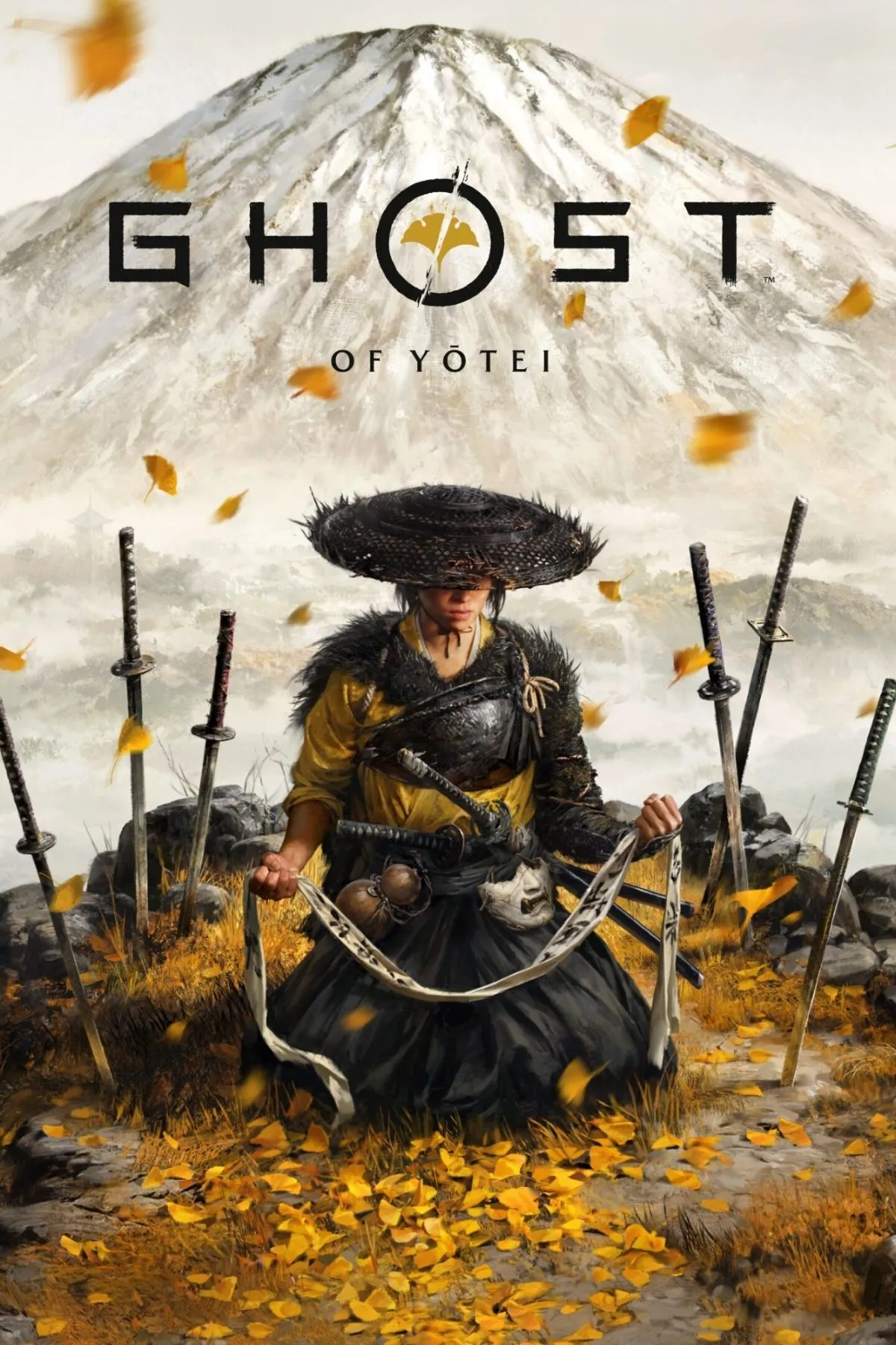 Bìa trang Ghost of Yotei, thể hiện vẻ đẹp của thế giới game