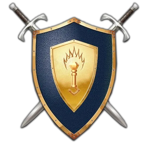 Biểu tượng của game Battle for Wesnoth, một tựa game chiến thuật theo lượt