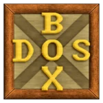 Biểu tượng DOSBox trên nền trong suốt, phần mềm giả lập để hồi sinh các game MS-DOS kinh điển