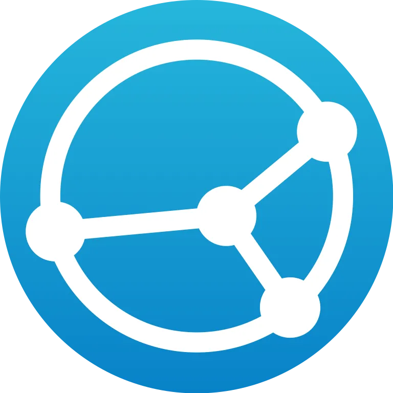 Biểu tượng (logo) của phần mềm đồng bộ hóa Syncthing.