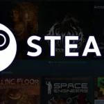 Biểu tượng Steam và giao diện chính minh họa trải nghiệm game trên Linux