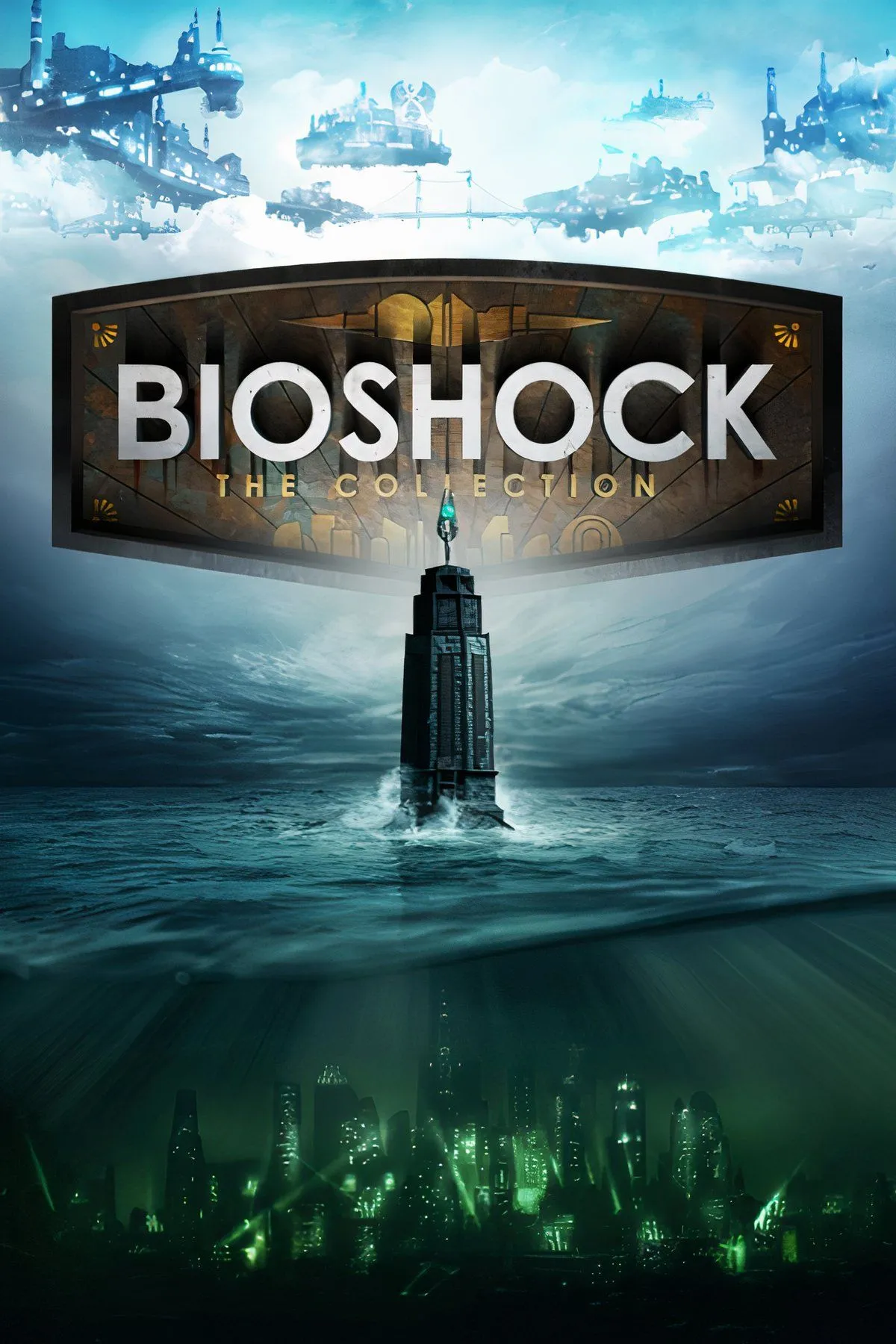 Big Daddy và Little Sister trong BioShock, biểu tượng của thành phố dưới nước Rapture và cốt truyện ám ảnh của tựa game FPS kinh điển.