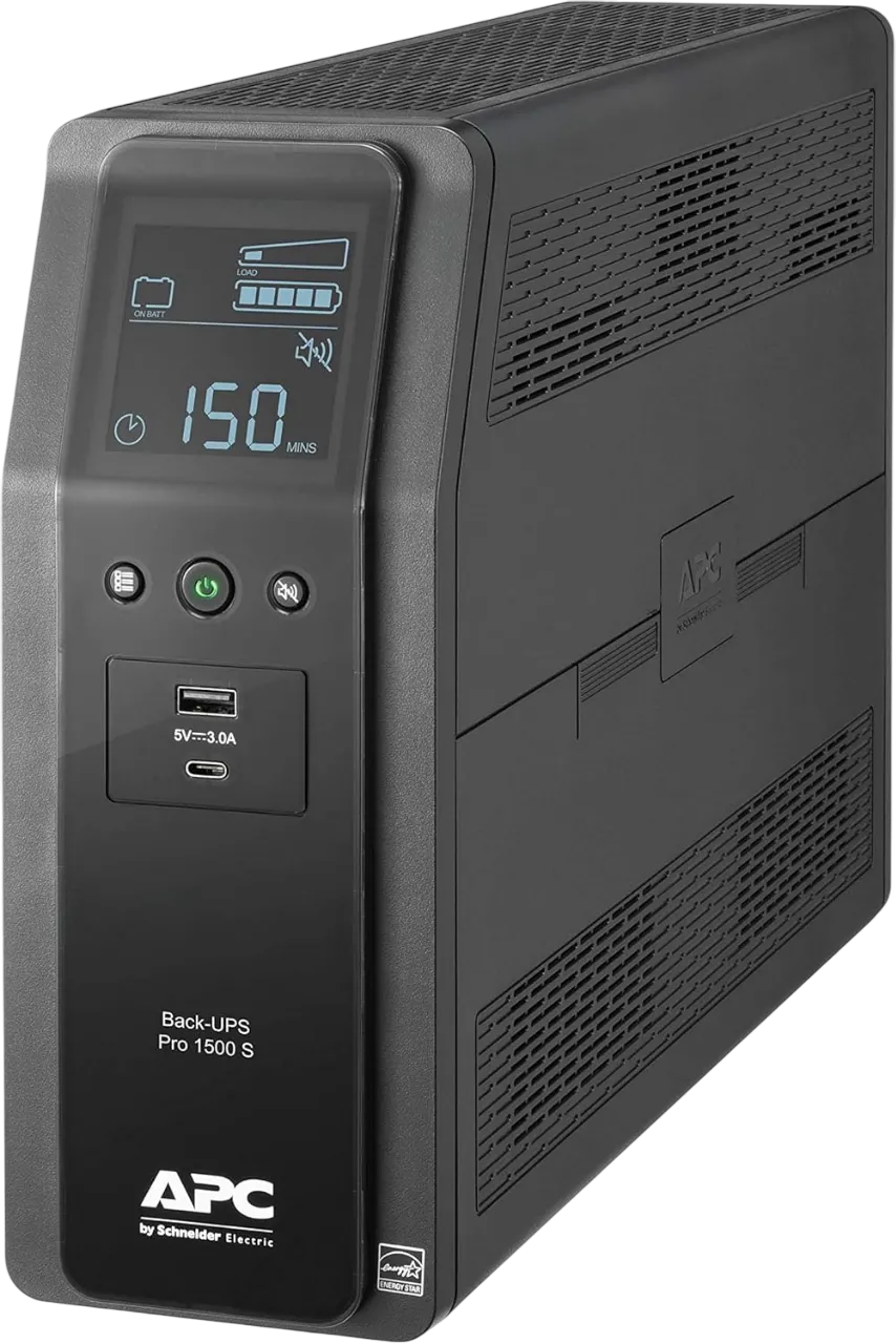 Bộ lưu điện UPS APC 1500VA Sine Wave với các cổng cắm