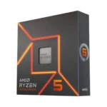 Bộ xử lý AMD Ryzen 5 7600 trong hộp sản phẩm, minh họa cho việc lựa chọn CPU hiệu quả thay vì theo thương hiệu.