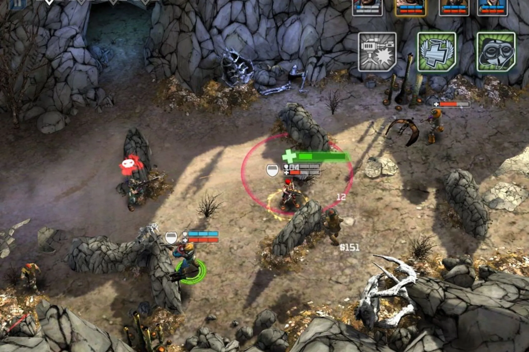 Borderlands Legends với nhân vật chiến đấu trong hẻm núi