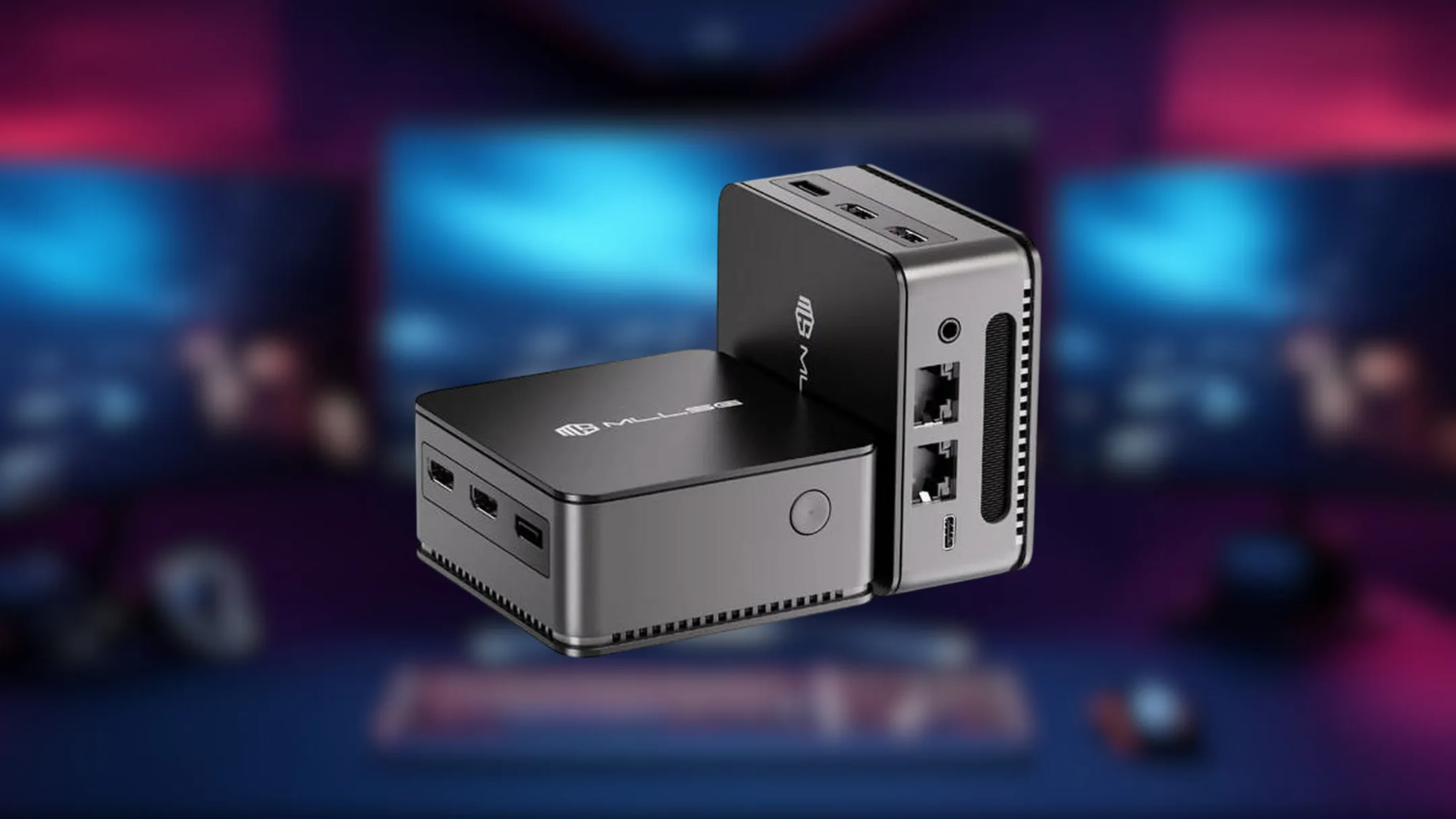 Các cổng kết nối linh hoạt và đa dạng trên MLLSE G2 Mini PC.