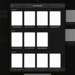 Các loại mẫu ghi chú kẻ ô, dòng kẻ và Cornell trong Notedrafts