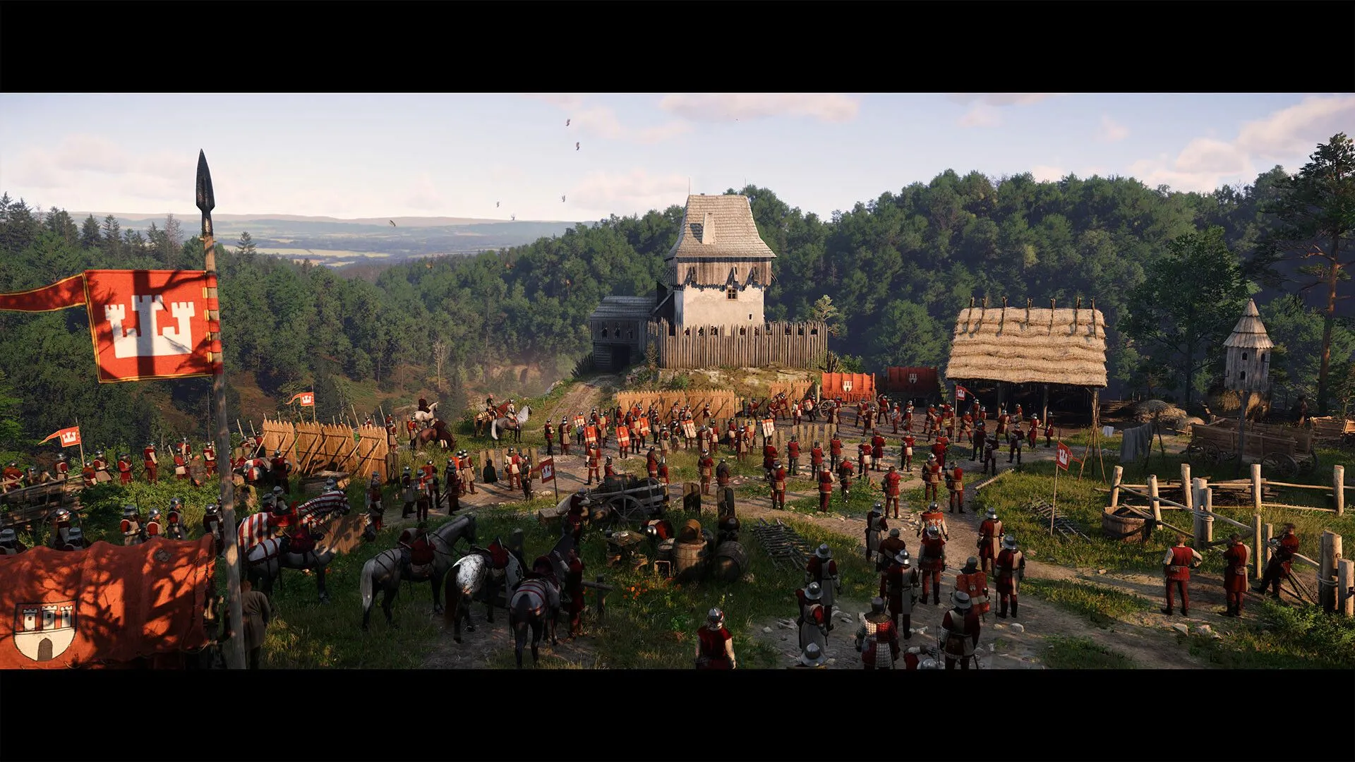 Cảnh chiến đấu thời trung cổ trong game nhập vai Kingdom Come Deliverance 2