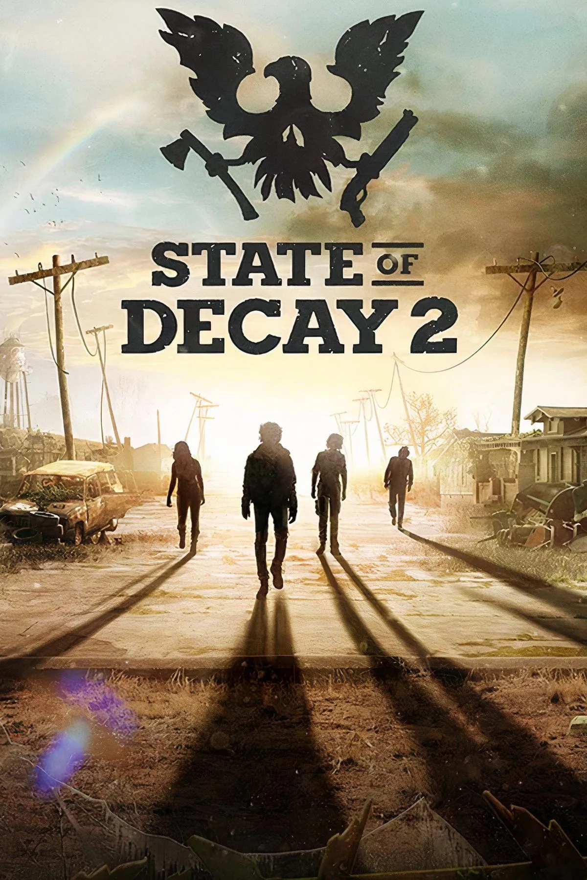 Cảnh hành động chiến đấu và xây dựng căn cứ trong State of Decay 2, nơi quản lý cộng đồng sinh tồn là trọng tâm