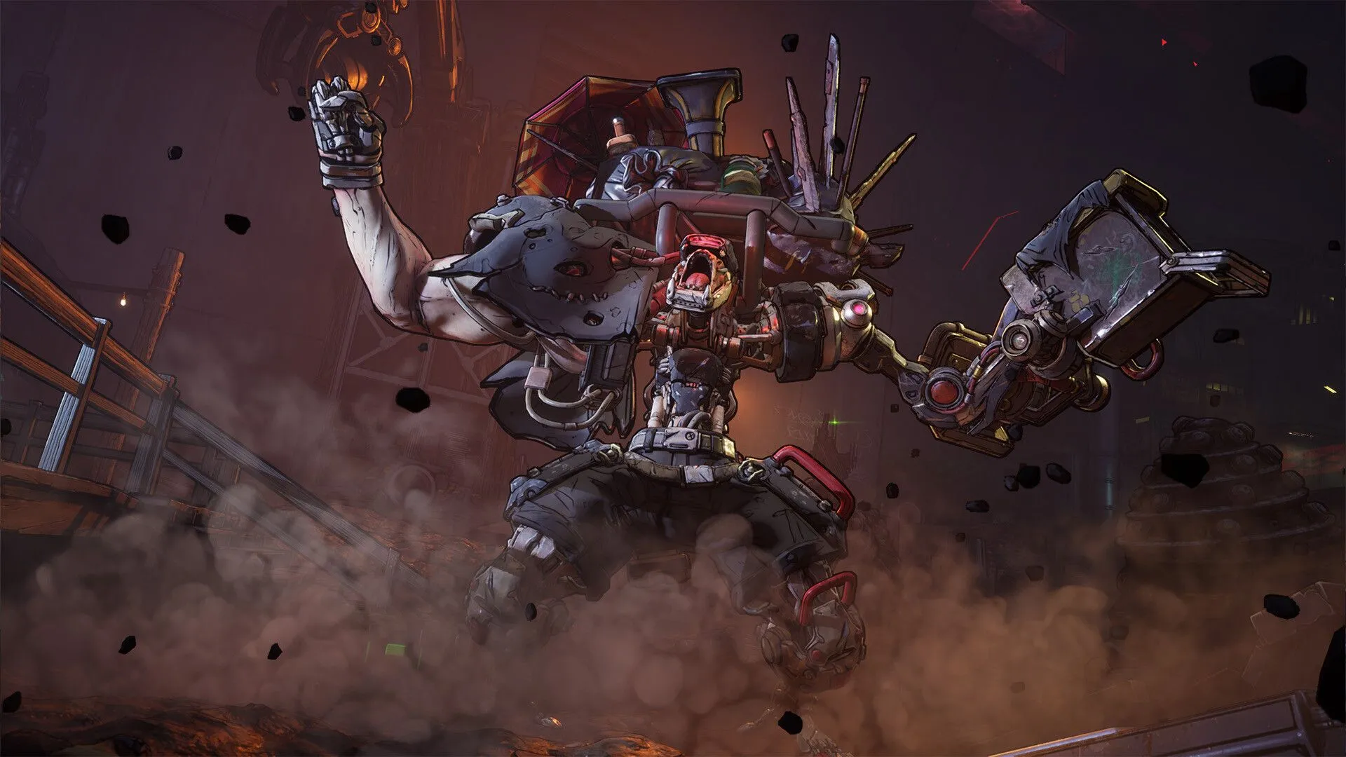 Cảnh nhân vật Borderlands 4 trong một khu vực mới, thể hiện sự đa dạng của môi trường trong game.