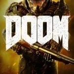 Cảnh quay Doom Slayer và bối cảnh tăm tối, cổ kính trong Doom: The Dark Ages minh họa cốt truyện rõ ràng và phong cách nghệ thuật độc đáo.