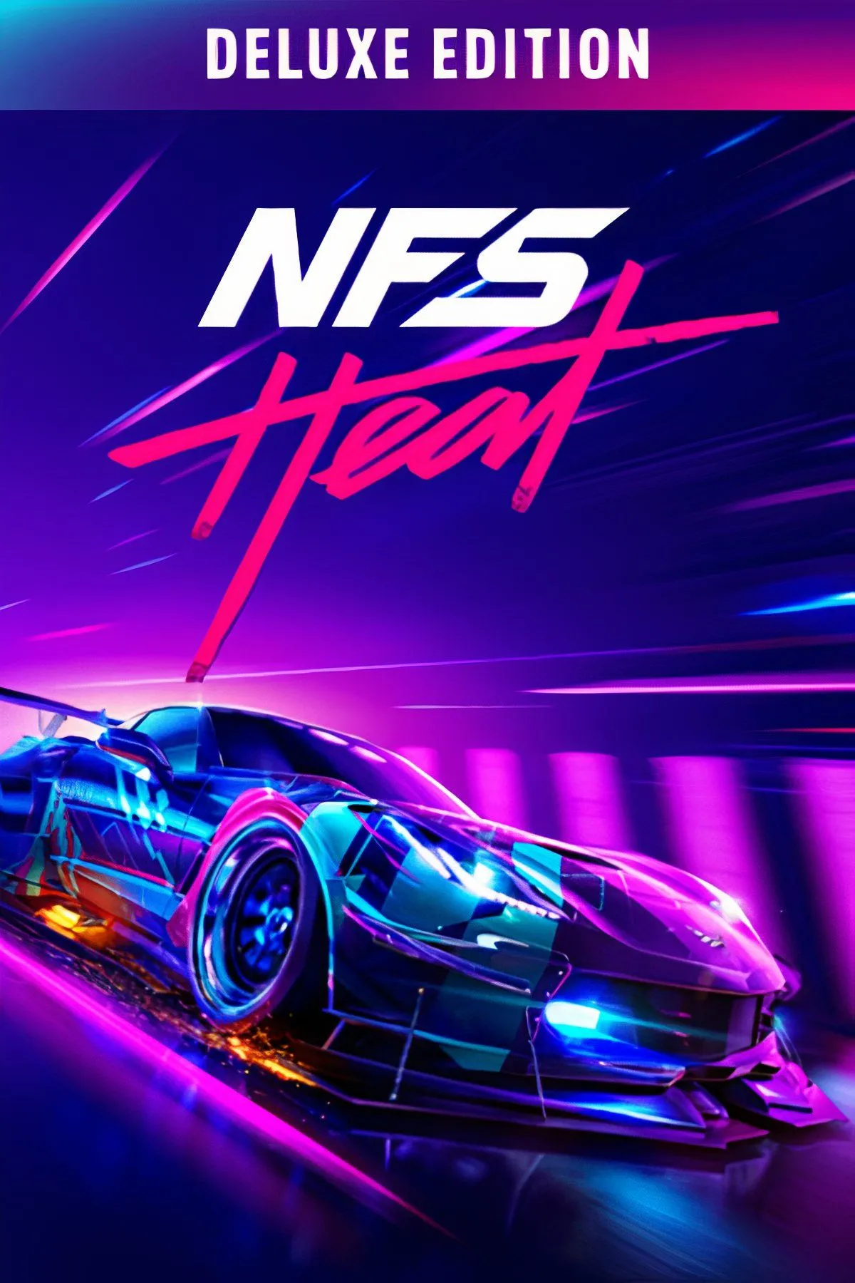 Cảnh sát trong Need for Speed truy đuổi xe độ trong cuộc đua đường phố căng thẳng, minh họa cho sự kịch tính và rủi ro trong game NFS Rivals và Heat