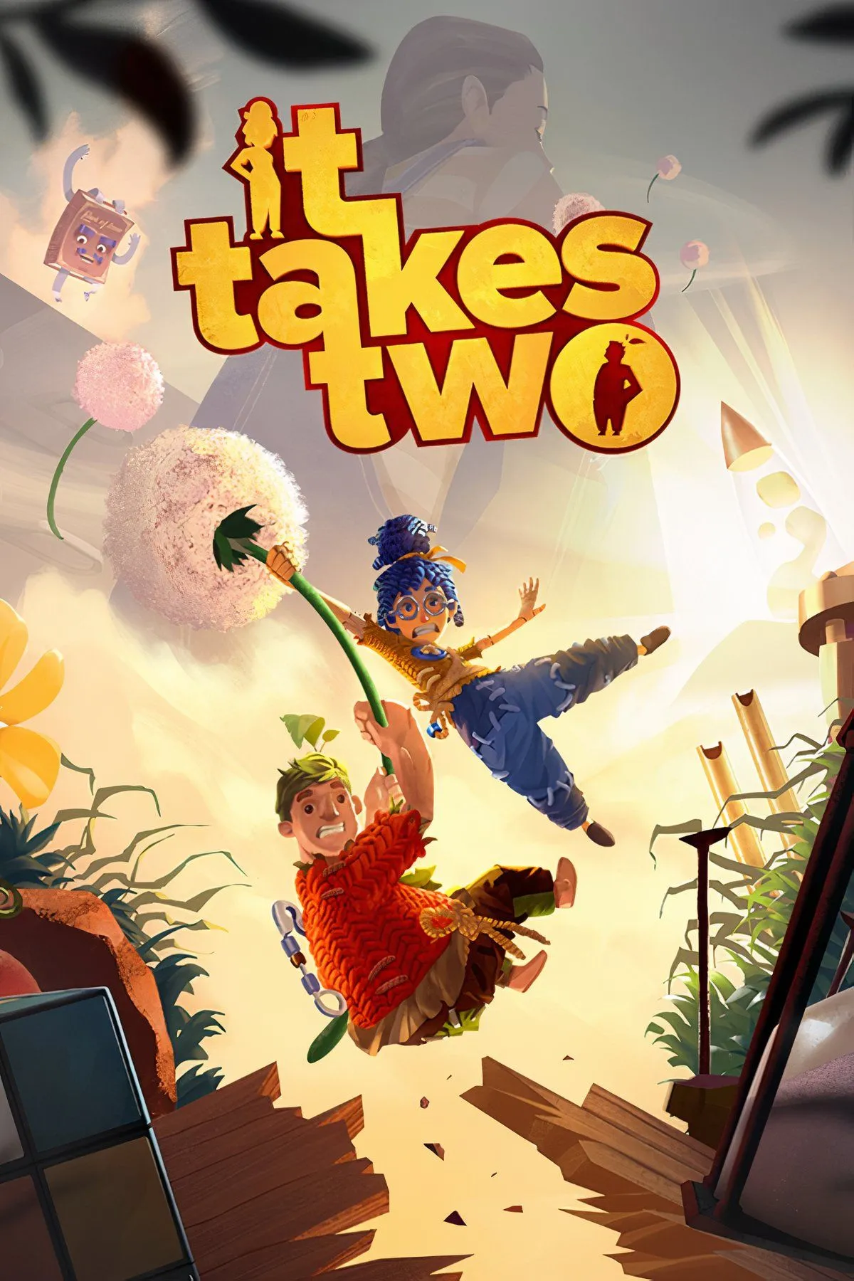 Cặp đôi Cody và May trong game It Takes Two khám phá môi trường đầy màu sắc, thể hiện cơ chế co-op độc đáo và đa dạng của game.
