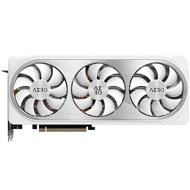 Card đồ họa Gigabyte GeForce RTX 4070 AERO màu trắng