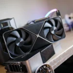 Card đồ họa NVIDIA GeForce RTX 5090, biểu tượng hiệu năng gaming.