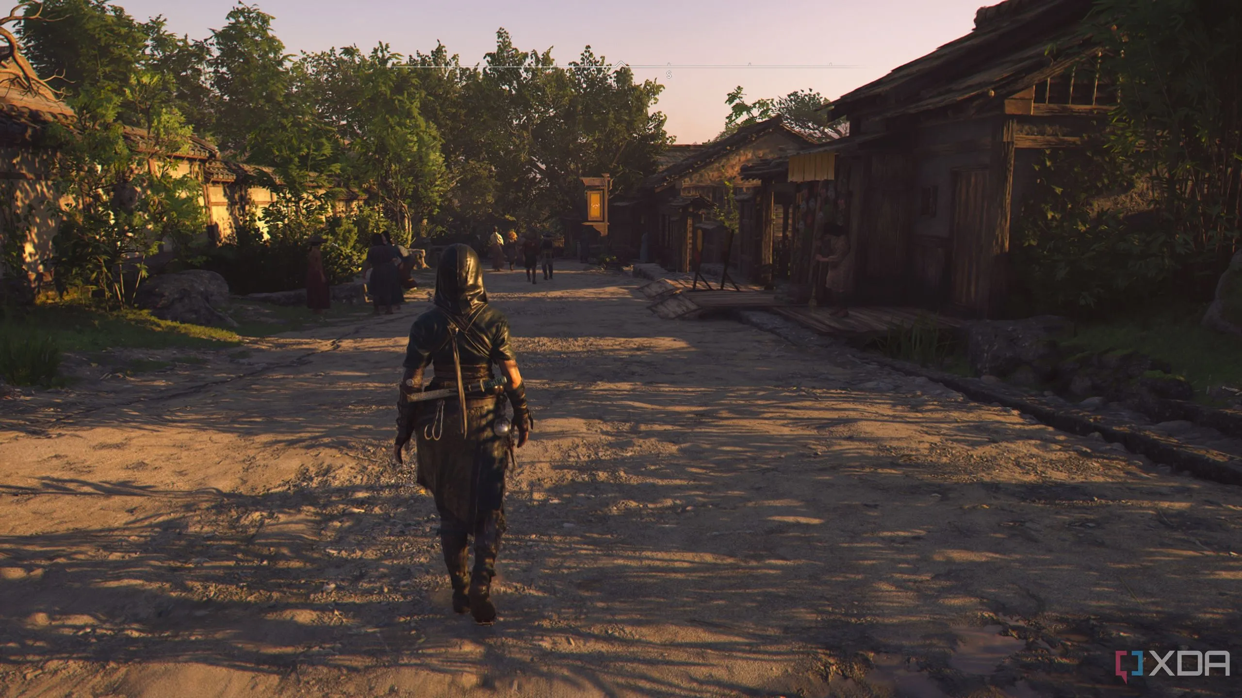 Chi tiết đồ họa chân thực hiệu ứng vải ướt và ánh sáng trong Assassin's Creed Shadows