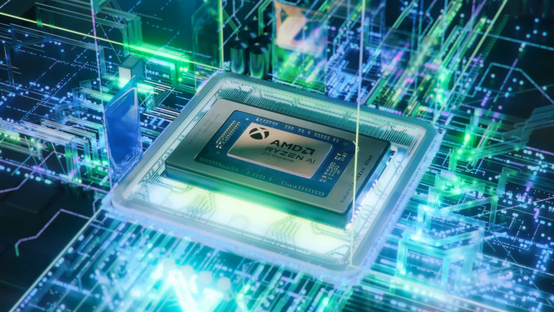 Chip AMD Ryzen Z2 Extreme, bộ vi xử lý mạnh mẽ dự kiến trang bị trên ROG Xbox Ally X, tối ưu hiệu năng và AI cho máy chơi game cầm tay.