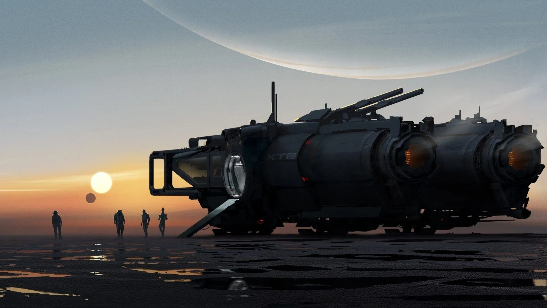 Concept art mới nhất của Mass Effect 5 trong giai đoạn tiền sản xuất từ Bioware