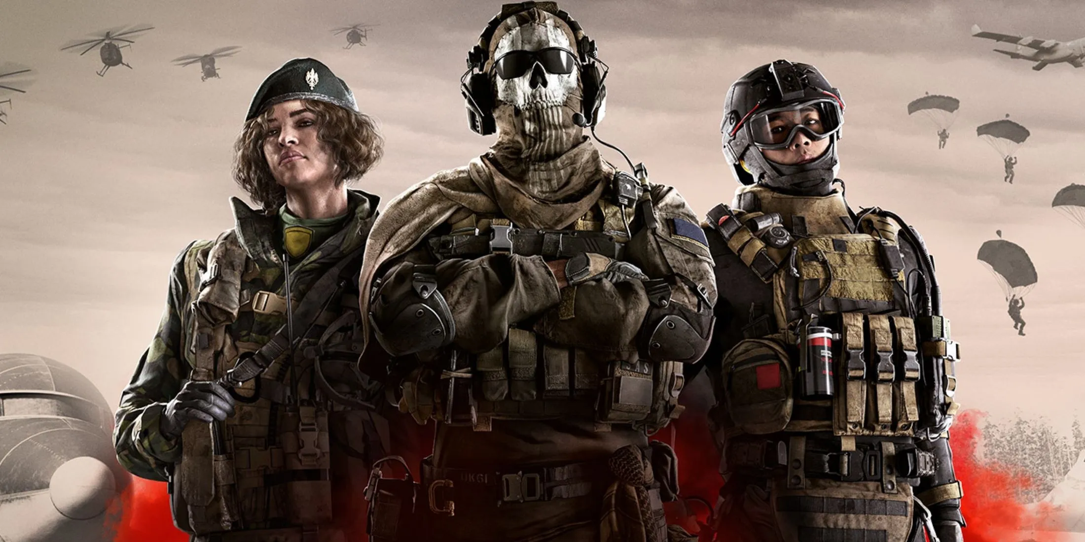 Dàn nhân vật biểu tượng từ Call of Duty Warzone sẵn sàng chiến đấu