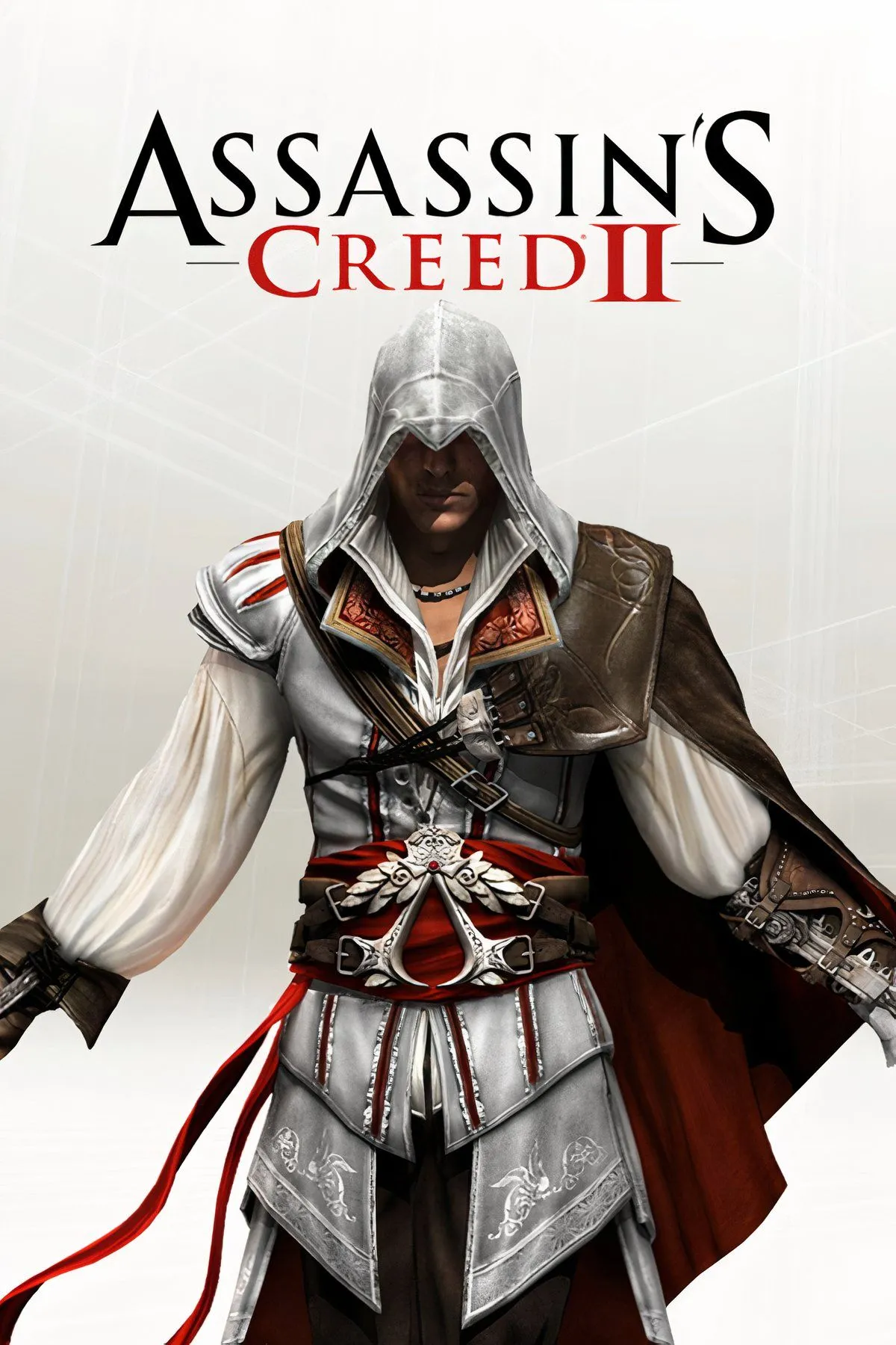 Desmond Miles cùng các tổ tiên Altaïr, Ezio và Connor trong dòng thời gian Assassin's Creed, tượng trưng cho hành trình Animus của anh