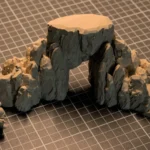 Địa hình đá in 3D chi tiết dùng trong game TTRPG