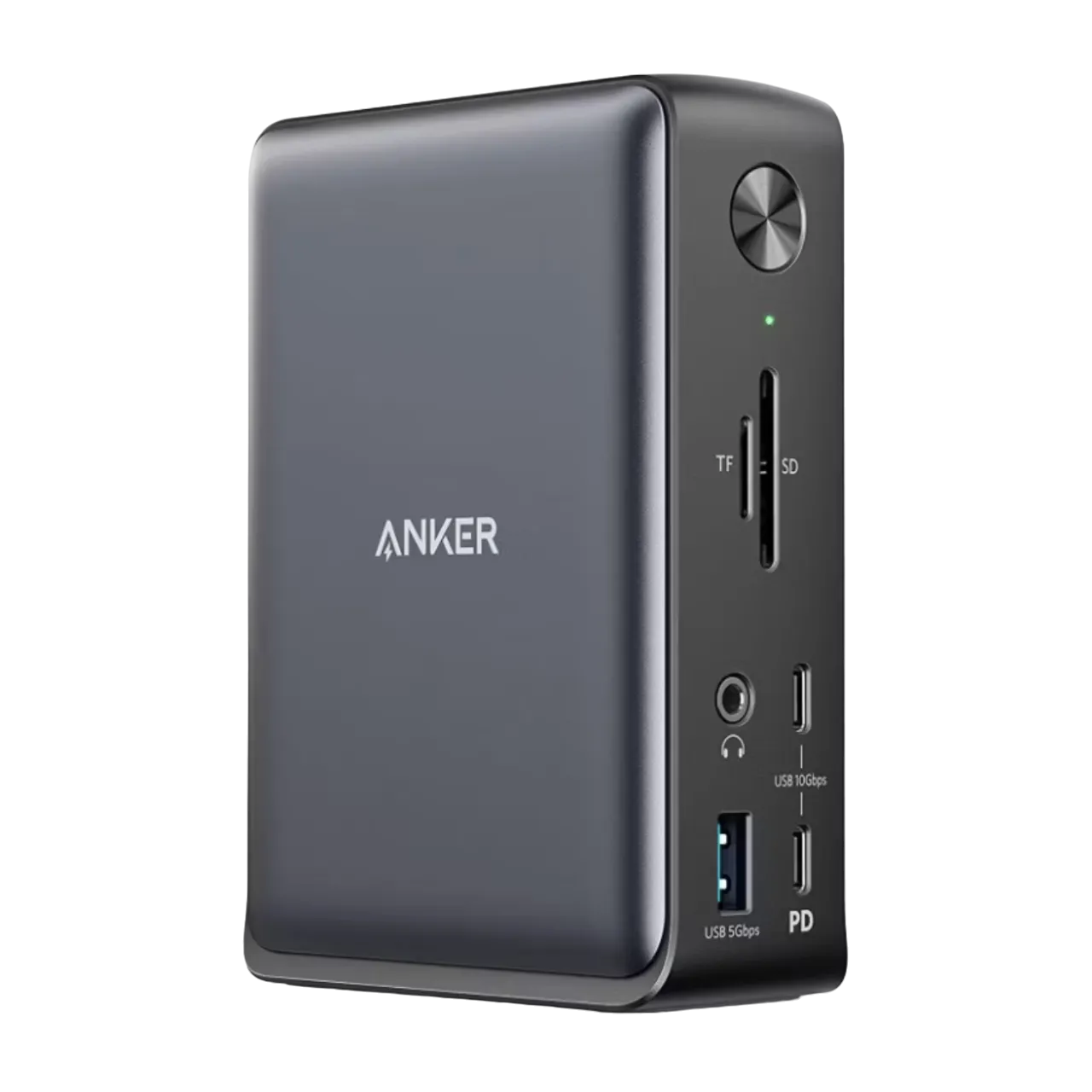 Docking station Anker PowerExpand 13-in-1 USB-C màu đen, thiết kế nhỏ gọn
