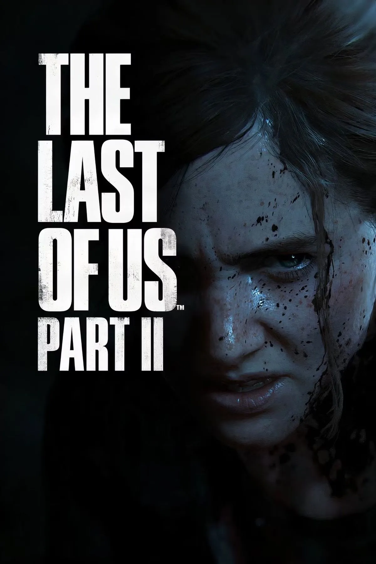 Ellie, nhân vật chính của The Last of Us Part II, với biểu cảm nghiêm nghị và súng, thể hiện sự căng thẳng và bạo lực của game.