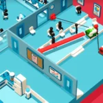 Gameplay Good Job! người chơi phá hoại trong văn phòng