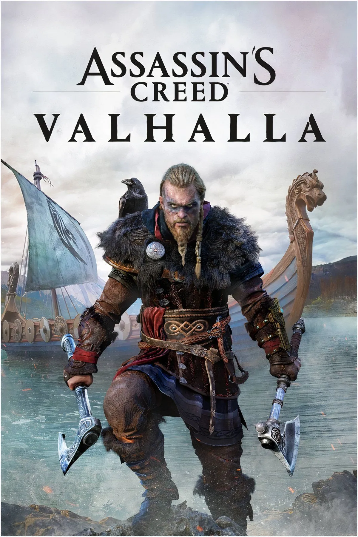 Giao diện ẩn dụ của The Grey, nơi Desmond Miles tồn tại dưới danh nghĩa The Reader trong Assassin's Creed Valhalla