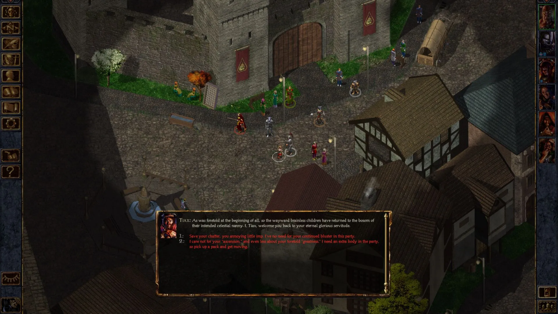 Giao diện cửa hàng Baldur's Gate Enhanced Edition trên Xbox Game Pass với hình ảnh nhân vật và logo game