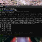 Giao diện dòng lệnh Windows 11 hiển thị quá trình chạy ffmpeg thông qua WSL, minh chứng cho sự tích hợp của Fedora Linux.