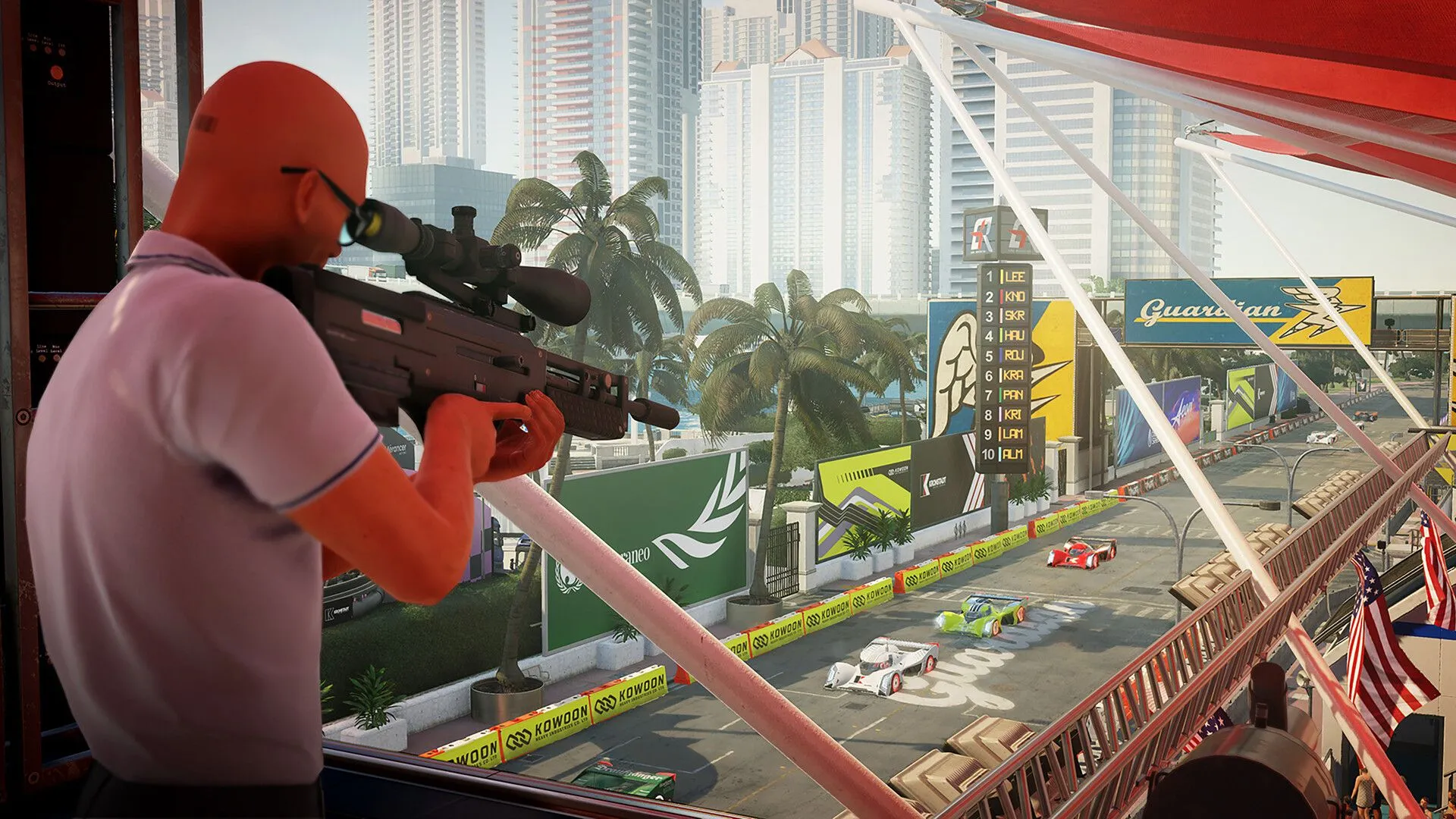 Giao diện game HITMAN World of Assassination, một tựa game AAA nổi bật đang được giảm giá.