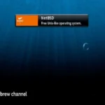 Giao diện Homebrew Channel hoạt động trên Nintendo Wii, minh họa bước đầu trong việc biến console thành máy chủ web độc đáo.