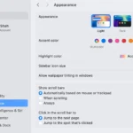 Giao diện macOS ở chế độ tối, giúp bảo vệ mắt và tăng trải nghiệm người dùng.