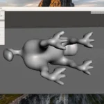 Giao diện Meshmixer hiển thị tùy chọn nhập file mô hình 3D từ các định dạng phổ biến như STL, OBJ.