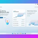 Giao diện Microsoft Defender, minh họa khả năng bảo vệ tăng cường cho các bản cài đặt Windows cũ.