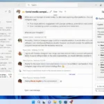 Giao diện Microsoft Teams với thanh tìm kiếm được cải tiến cho phép lọc tin nhắn và cuộc họp