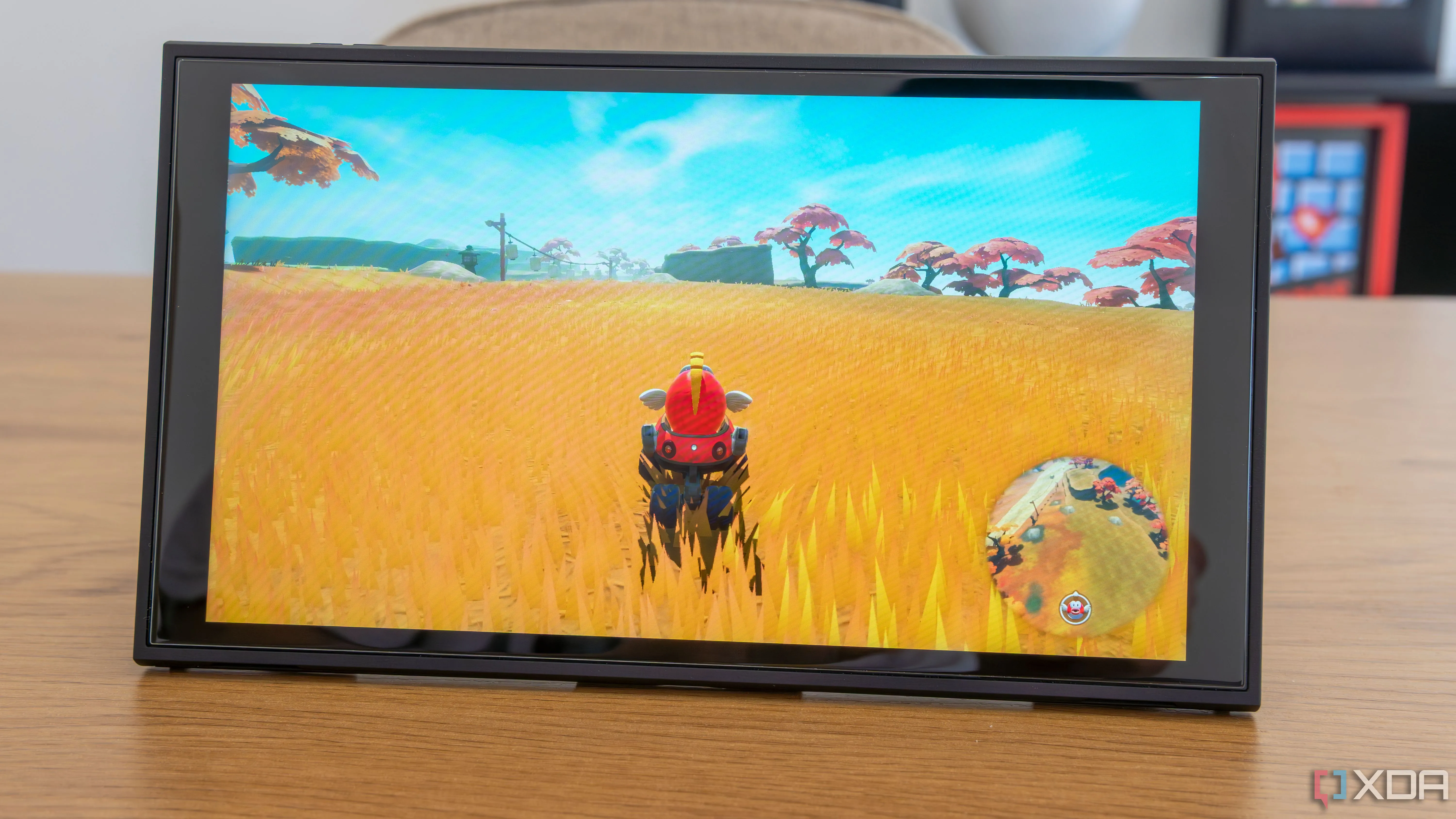 Giao diện Nintendo Switch 2 hiển thị trò chơi Mario Kart World sống động, làm nổi bật màn hình cải tiến và trải nghiệm chơi game mượt mà trên console mới.
