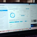 Giao diện phần mềm Samsung Magician, công cụ giúp cập nhật firmware và quản lý hiệu suất ổ cứng SSD Samsung.