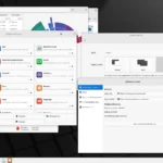 Giao diện quản lý phần mềm trên Linux Mint, hiển thị các ứng dụng phổ biến và tùy chọn tìm kiếm