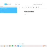 Giao diện ứng dụng Day One hoạt động mượt mà trên hệ điều hành Windows