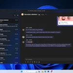 Giao diện ứng dụng Microsoft Teams phiên bản mới trên Windows 11